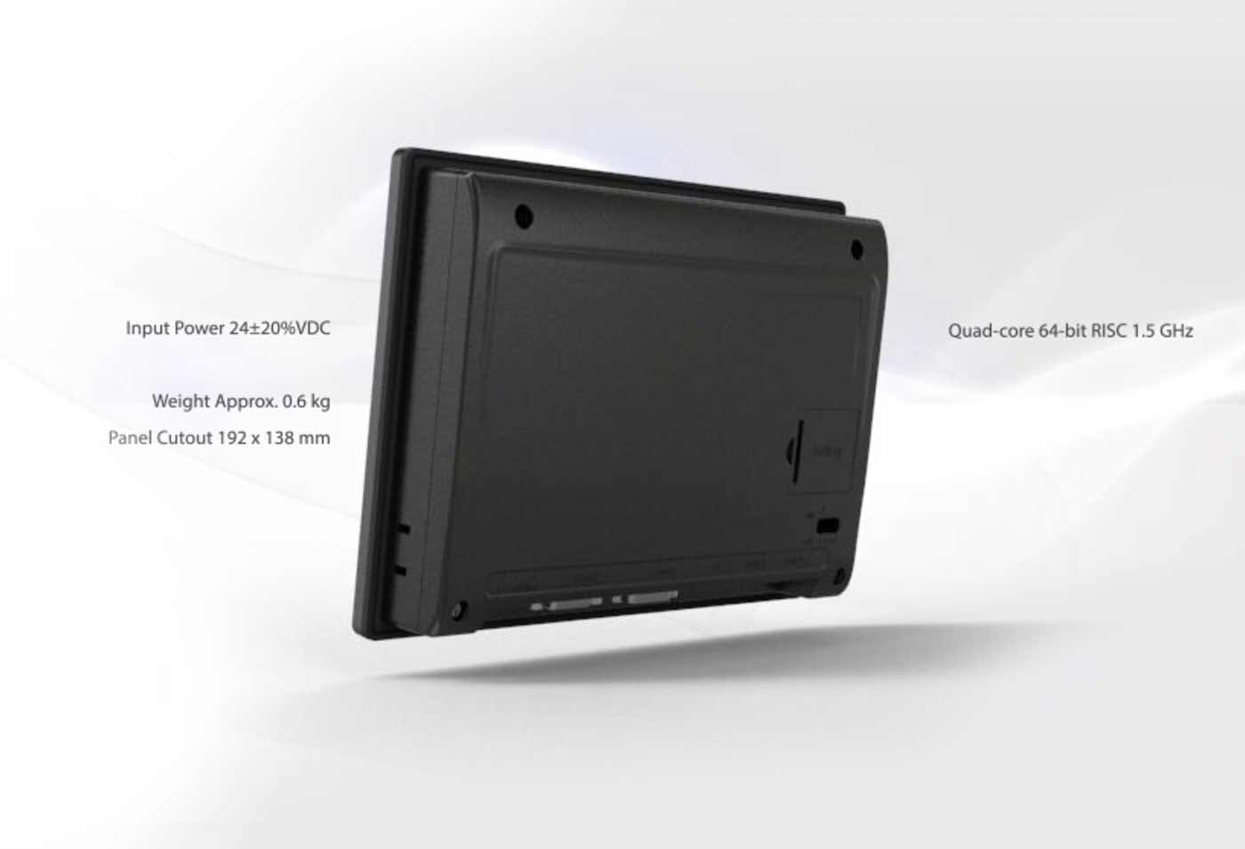 Weintek CMT2078X: Touch Screen, display 7" wide, risoluzione 800x480 ...