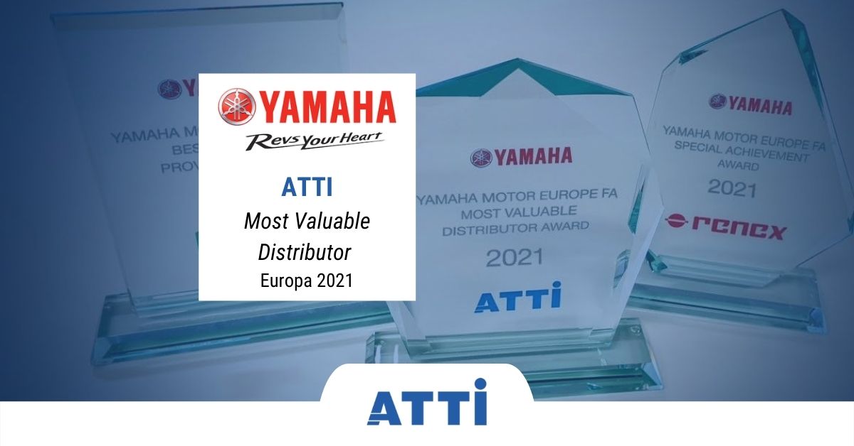 ATTI riconosciuta “Most Valuable Distributor Yamaha Motor”