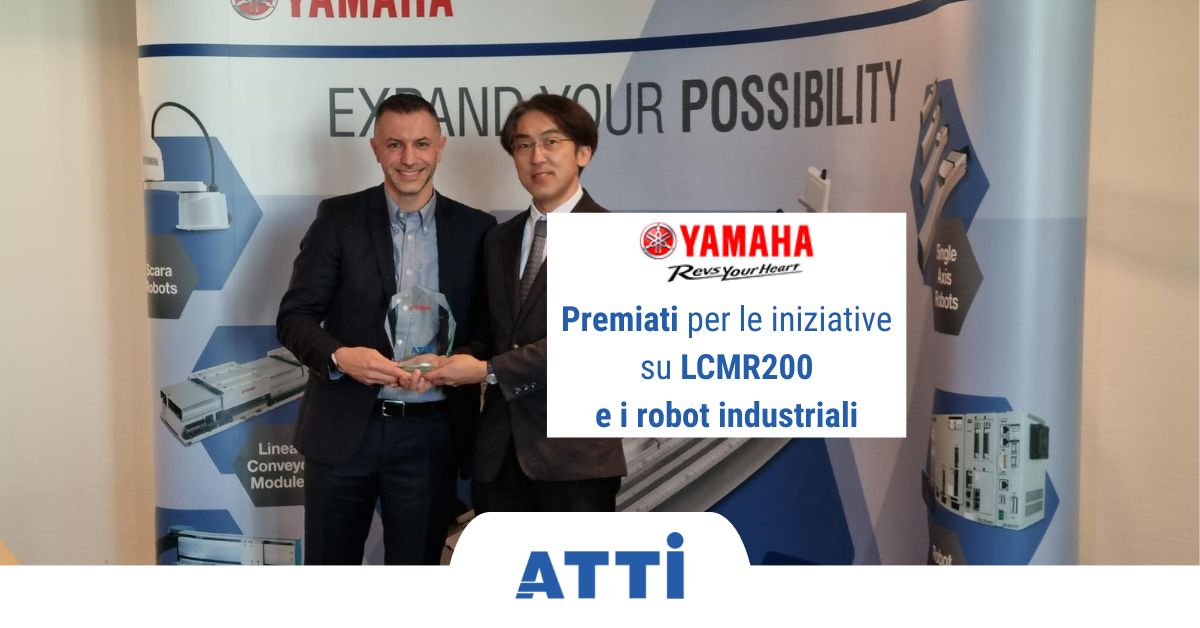 Yamaha premia ATTI per le iniziative su LCMR200
