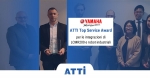 Yamaha premia ATTI, Top Service Award 2023