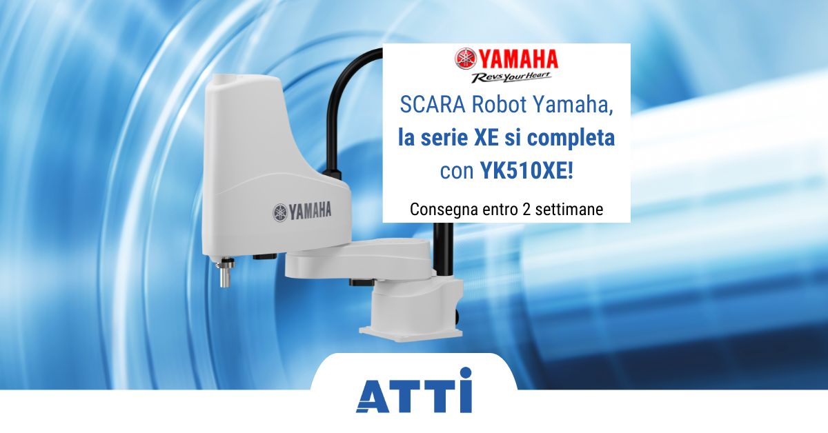 SCARA Robot Yamaha, la serie XE si completa con YK510XE