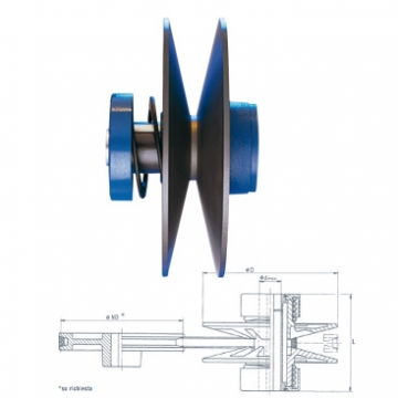 Puleggia variabile Berges FS