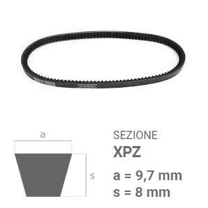 CINGHIE TRAPEZOIDALI 8MM | Dellacasa - Forniture industriali